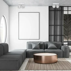 Sklep Kaja Dwupunktowa lampa sufitowa, dwa reflektory ML5705 LUGAR | Kaja Discount