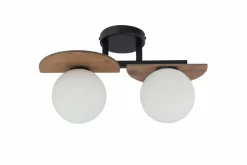 Sklep Kaja Dwupunktowa lampa sufitowa do sypialni SIG 33301 z serii MIRROR | Kaja Fashion