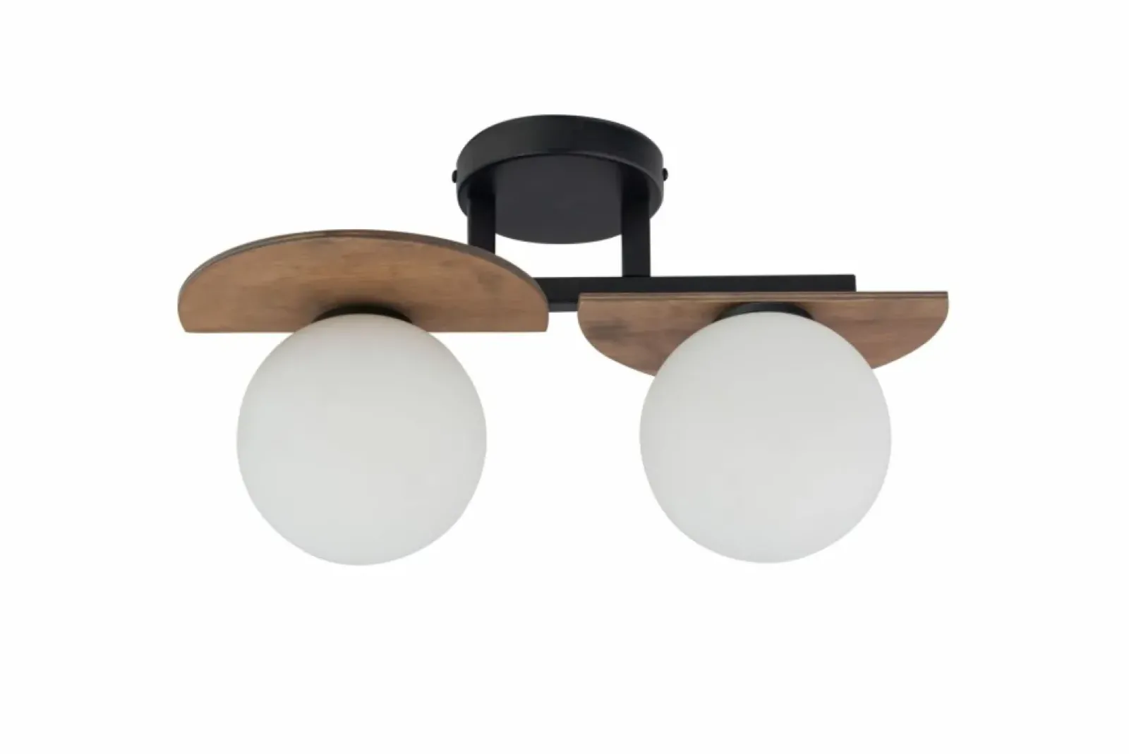 Sklep Kaja Dwupunktowa lampa sufitowa do sypialni SIG 33301 z serii MIRROR | Kaja Fashion