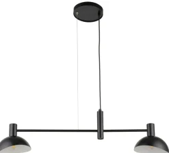 Sklep Kaja Dwupunktowa lampa wisząca nad stół w jadalni SIG 40525 z serii ARTIS czarny Store
