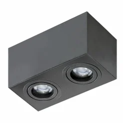 Sklep Kaja Dwupunktowy box natynkowy do łazienki IP44 AZ2879 BRANT SQUARE | Kaja* Lampy Do Łazienki
