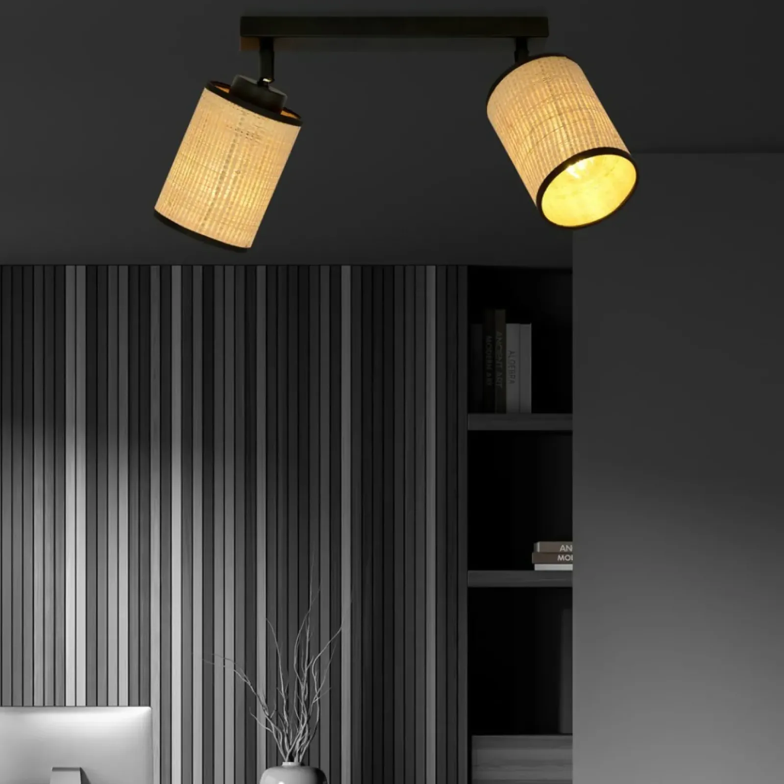 Sklep Kaja Dwupunktowy reflektor z abażurami, do holu 1151/2 YOGA | Kaja Shop