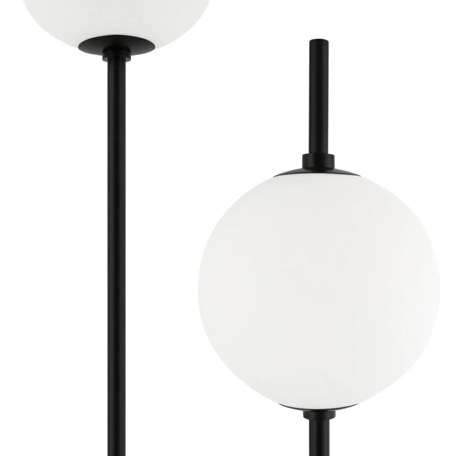 Sklep Kaja Dwuramienna lampa stojąca z kloszami Z020FL-L12BK THE SIXTH SENSE* Lampy Led