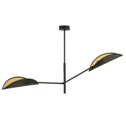 Sklep Kaja Dwuramienna lampa sufitowa do sypialni 1158/2 VENE | Kaja Oświetlenie New