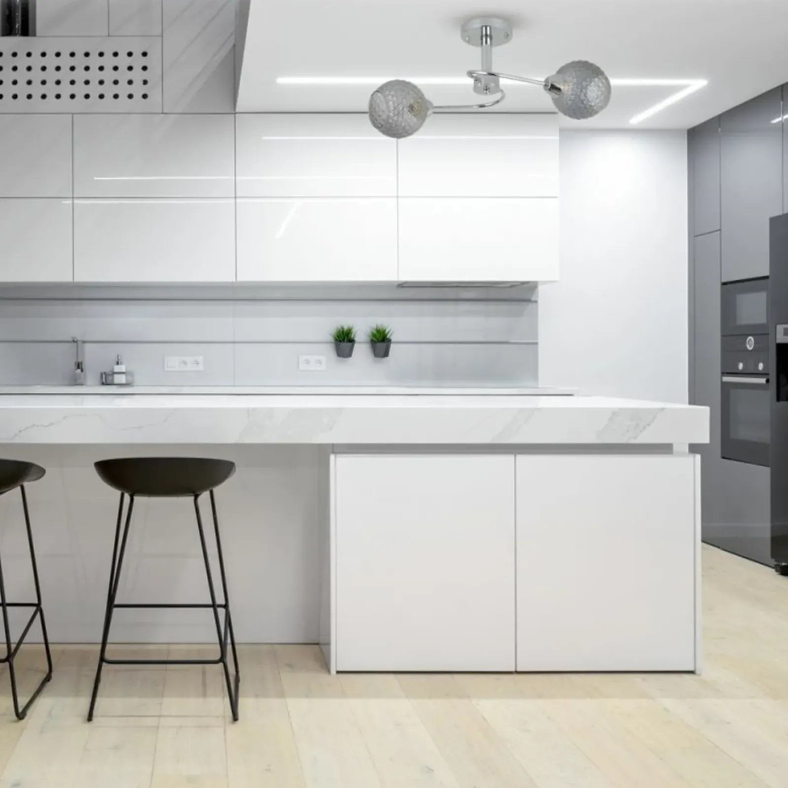Sklep Kaja Dwuramienna lampa sufitowa z kulami ML9749 OAKLAND | Kaja Oświetlenie Cheap