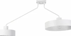 Sklep Kaja Dwuramienna lampa sufitowa z różnymi kloszami SIG 31532 z serii JUMBO biały Cheap