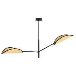 Sklep Kaja Dwuramienna, rustykalna lampa sufitowa 1160/2 VENE | Kaja Oświetlenie New