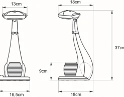 Sklep Kaja Dziecięca lampka biurkowa LED K-BL1605 KOTEK | Kaja Oświetlenie*Dzieci Lampki Biurkowe|Lampy Led