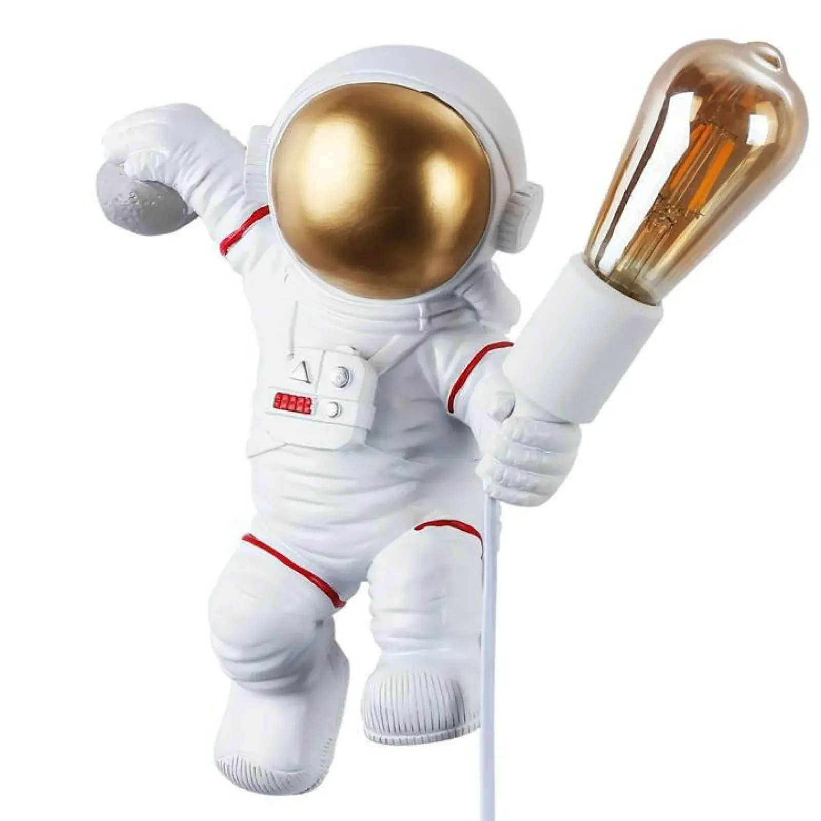 Sklep Kaja Dziecięca lampka stołowa astronauta ABR-KARD7 AMSTRONG | Kaja* Nowoczesne Lampki Stołowe