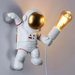 Sklep Kaja Dziecięca lampka stołowa astronauta ABR-KARD7 AMSTRONG | Kaja* Nowoczesne Lampki Stołowe