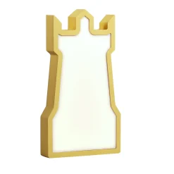 Sklep Kaja Dziecięca, żółta lampka na szafkę nocną 41-27238 TOWER | Kaja* Lampy Led