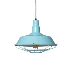 Sklep Kaja Efektowna, błękitna lampa dekoracyjna ABR-RRP-B-E27 RETRO | Kaja błękitny Cheap