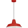 Sklep Kaja Efektowna, czerwona lampa wisząca loft ⌀36 LX 4030 CLASS | Kaja Cheap
