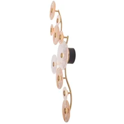 Sklep Kaja Efektowna, duża lampa ścienna z kołami MX W0354 ALLURE | Kaja* Lampy Led