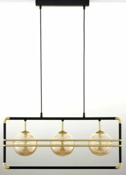 Sklep Kaja Efektowna lampa nad wyspę JUP 2027 FR 3 CZ/MS BU z serii FIO New