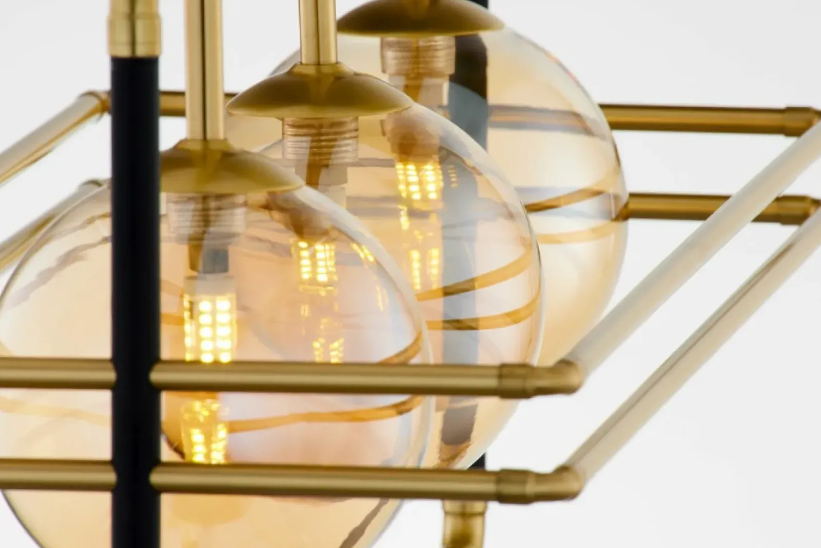 Sklep Kaja Efektowna lampa nad wyspę JUP 2027 FR 3 CZ/MS BU z serii FIO New