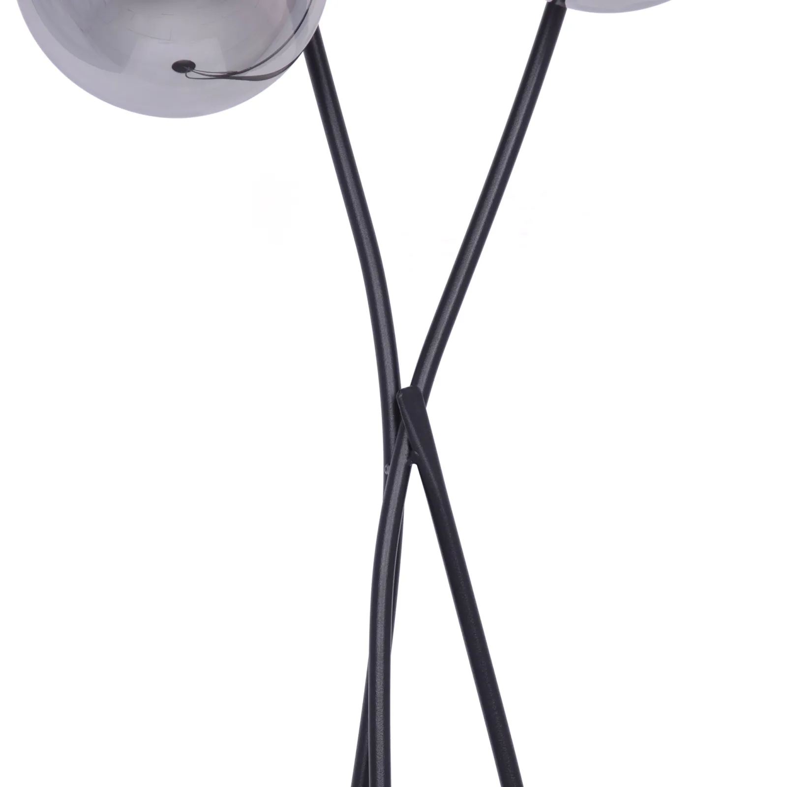 Sklep Kaja Efektowna lampa podłogowa z dwoma kloszami K-5119 z serii RUBI | Kaja* Lampy Podłogowe