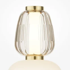 Sklep Kaja Efektowna lampa podłogowa, dekoracyjna MOD267FL-L32G3K z serii PATTERN* Lampy Led