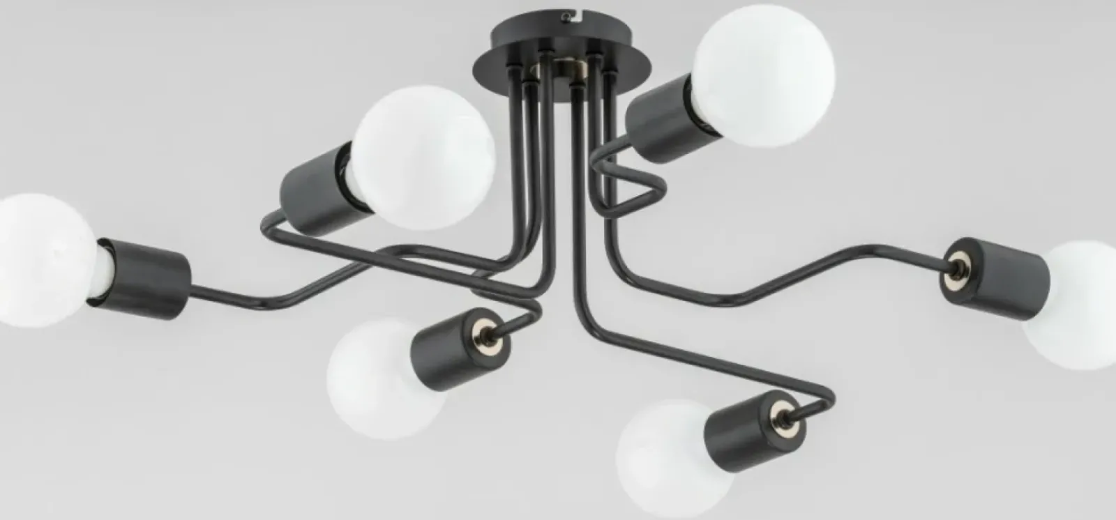 Sklep Kaja Efektowna lampa sufitowa do loftowych wnętrz AL 62184 | Kaja Outlet