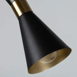 Sklep Kaja Efektowna lampa sufitowa do sypialni ABR-ZZSAL3XE27 SALVATORE | Kaja czarny Clearance