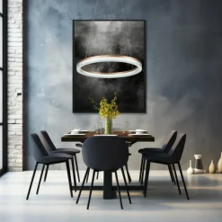 Sklep Kaja Efektowna lampa wisząca LP-033/1P L GD CRISTAL TRIANGLE MIDWAY | Kaja Flash Sale