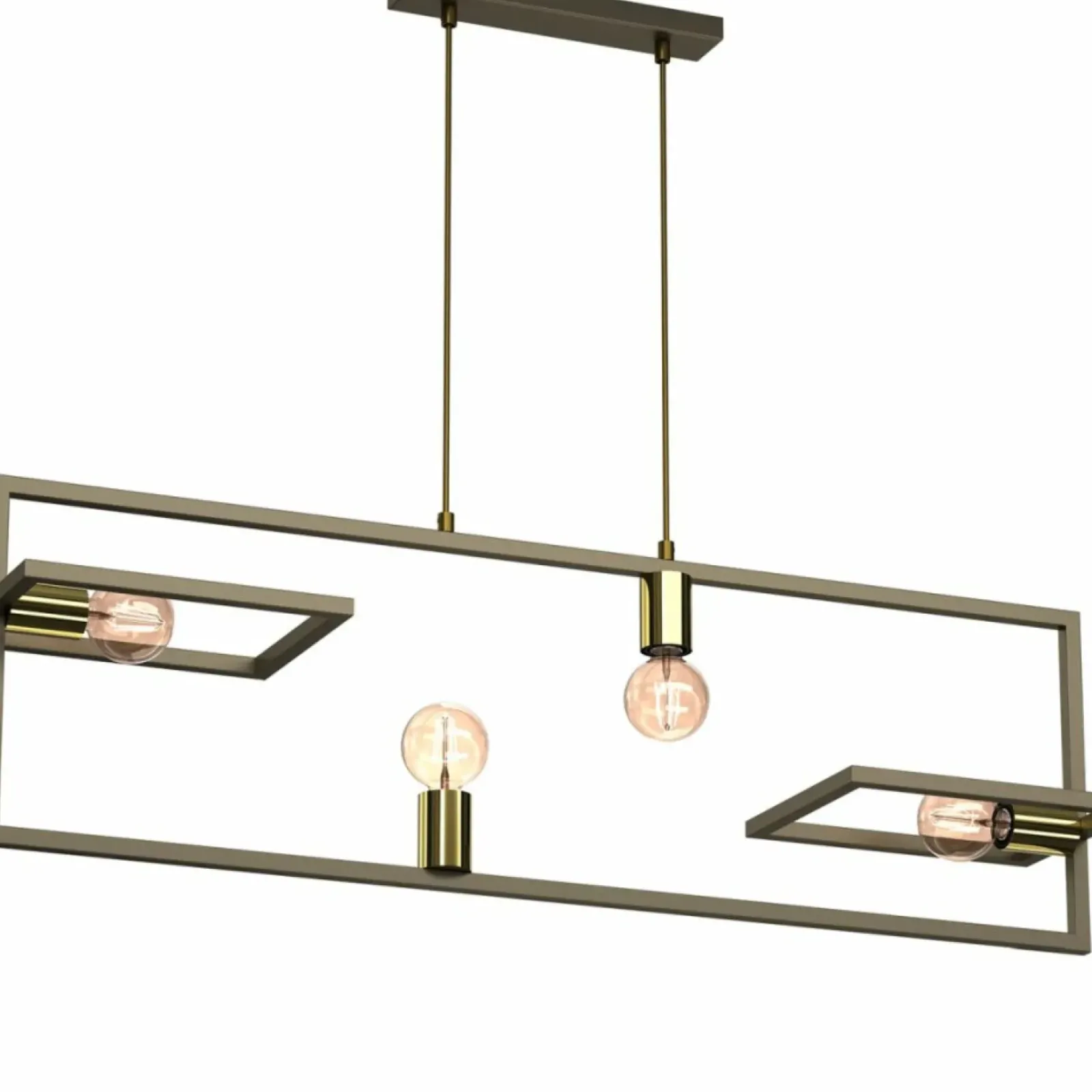 Sklep Kaja Efektowna lampa wisząca na dekoracyjne żarówki LX 1675 BELFORT | Kaja Shop