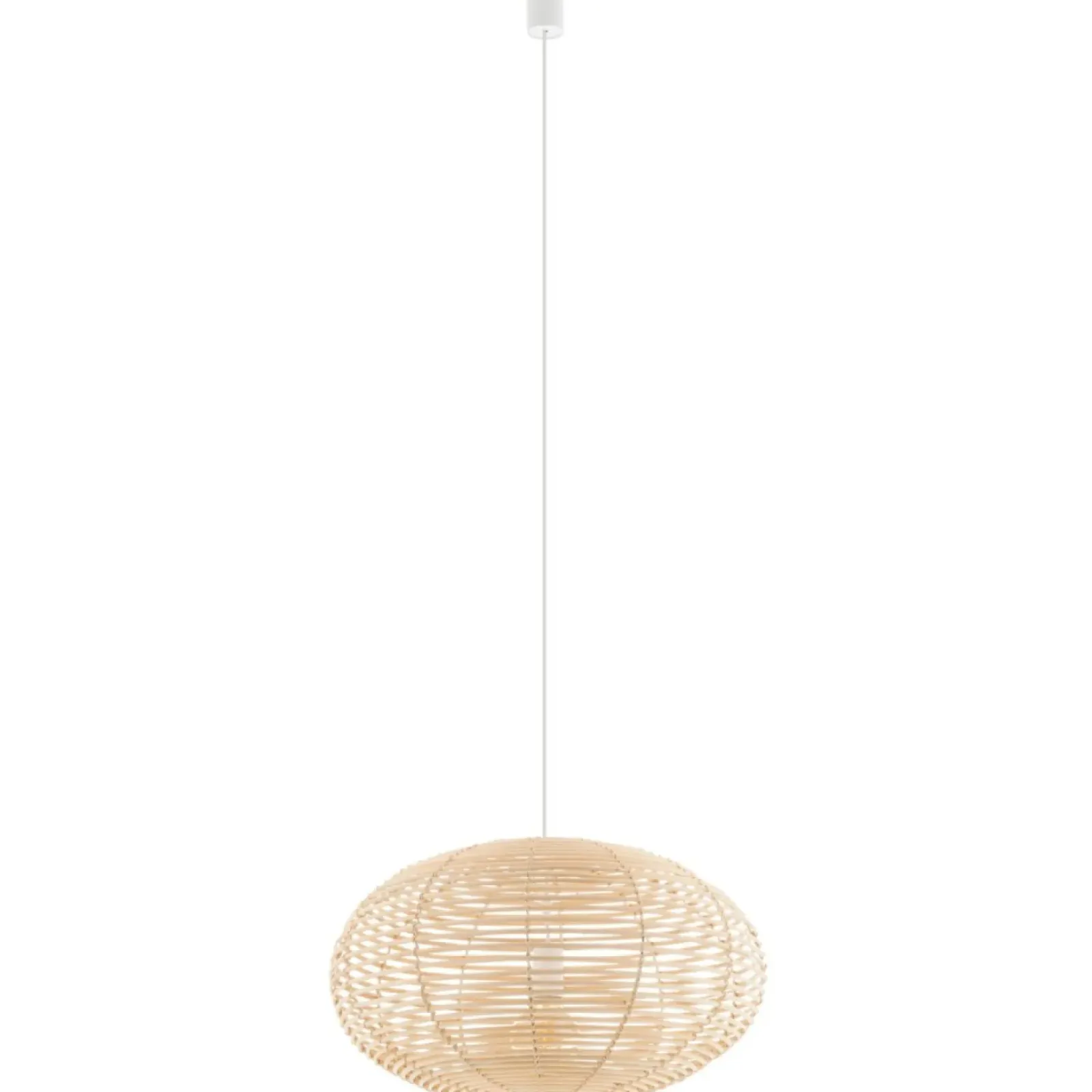Sklep Kaja Efektowna lampa wisząca, pleciony abażur 11154 RATTAN | Kaja Cheap