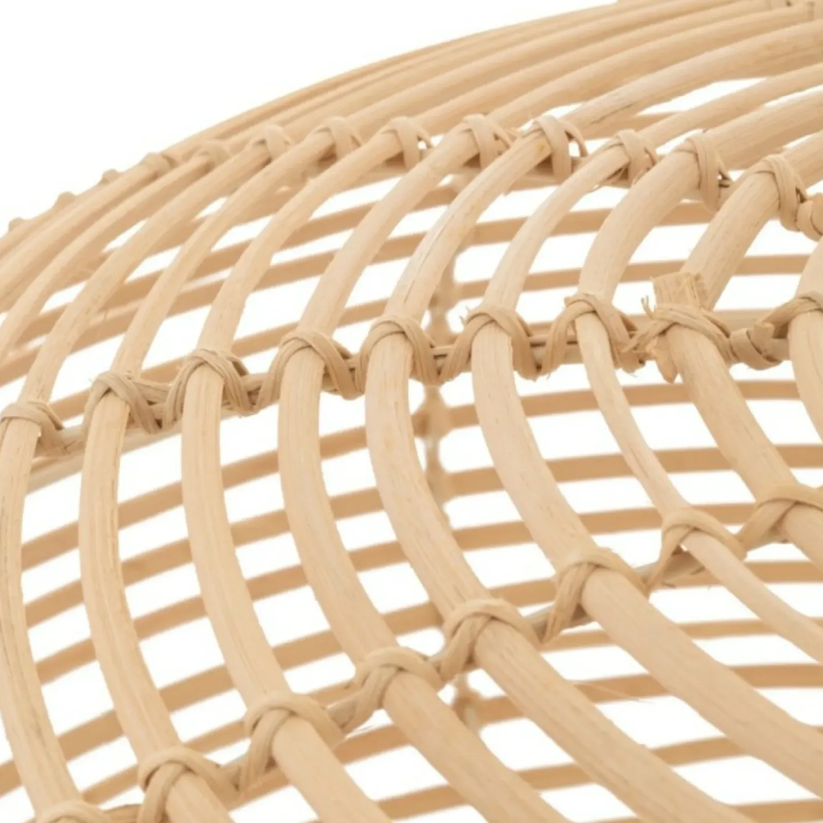 Sklep Kaja Efektowna lampa wisząca, pleciony abażur 11154 RATTAN | Kaja Cheap