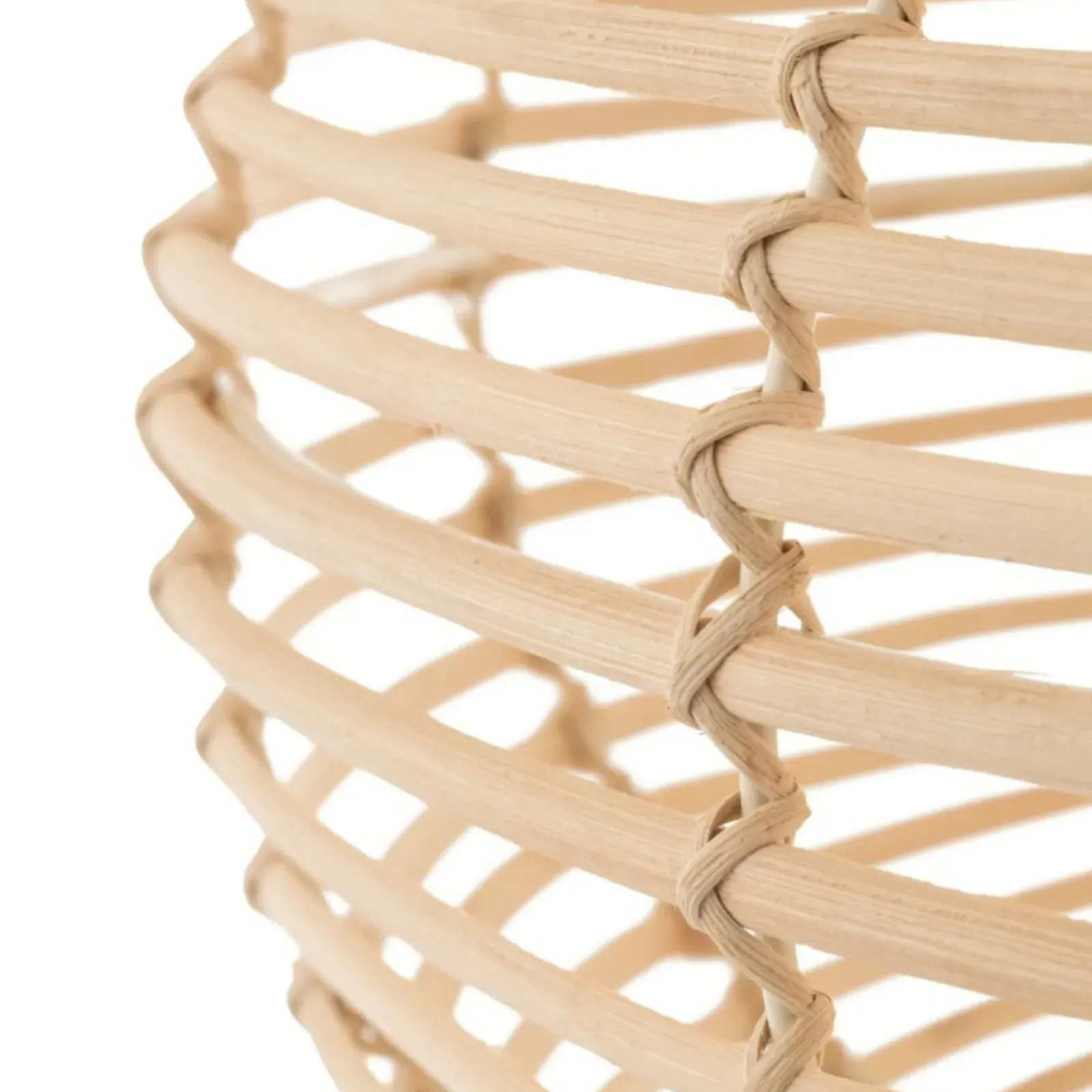 Sklep Kaja Efektowna lampa wisząca, pleciony abażur 11154 RATTAN | Kaja Cheap