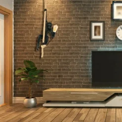 Sklep Kaja Efektowna lampa wisząca w kształcie małpy ABR-KAR-C MONKEY | Kaja czarny Discount