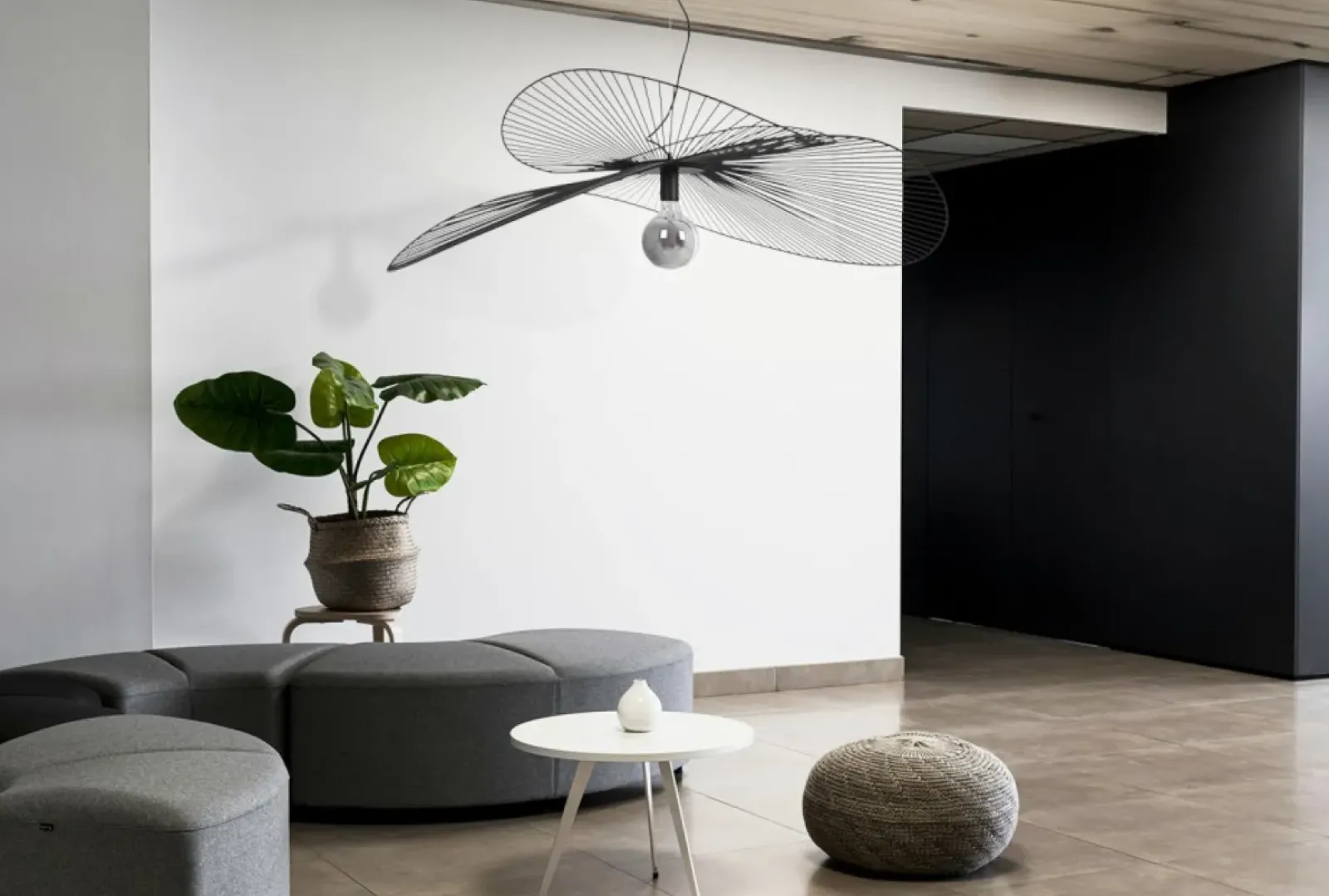 Sklep Kaja Efektowna lampa wisząca w kształcie kapelusza KP-28 z serii KAPELUSZ czarny Online