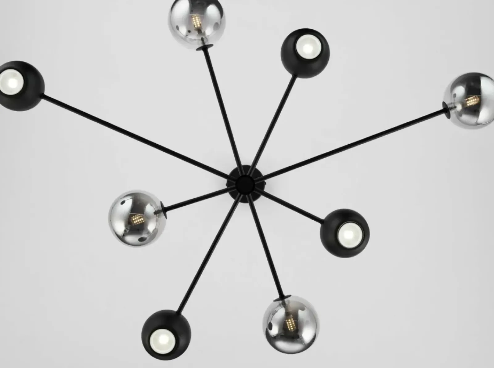 Sklep Kaja Efektowna lampa wisząca z kloszami JUP 1975 MO8 CZ DY MOKA | Kaja Sale