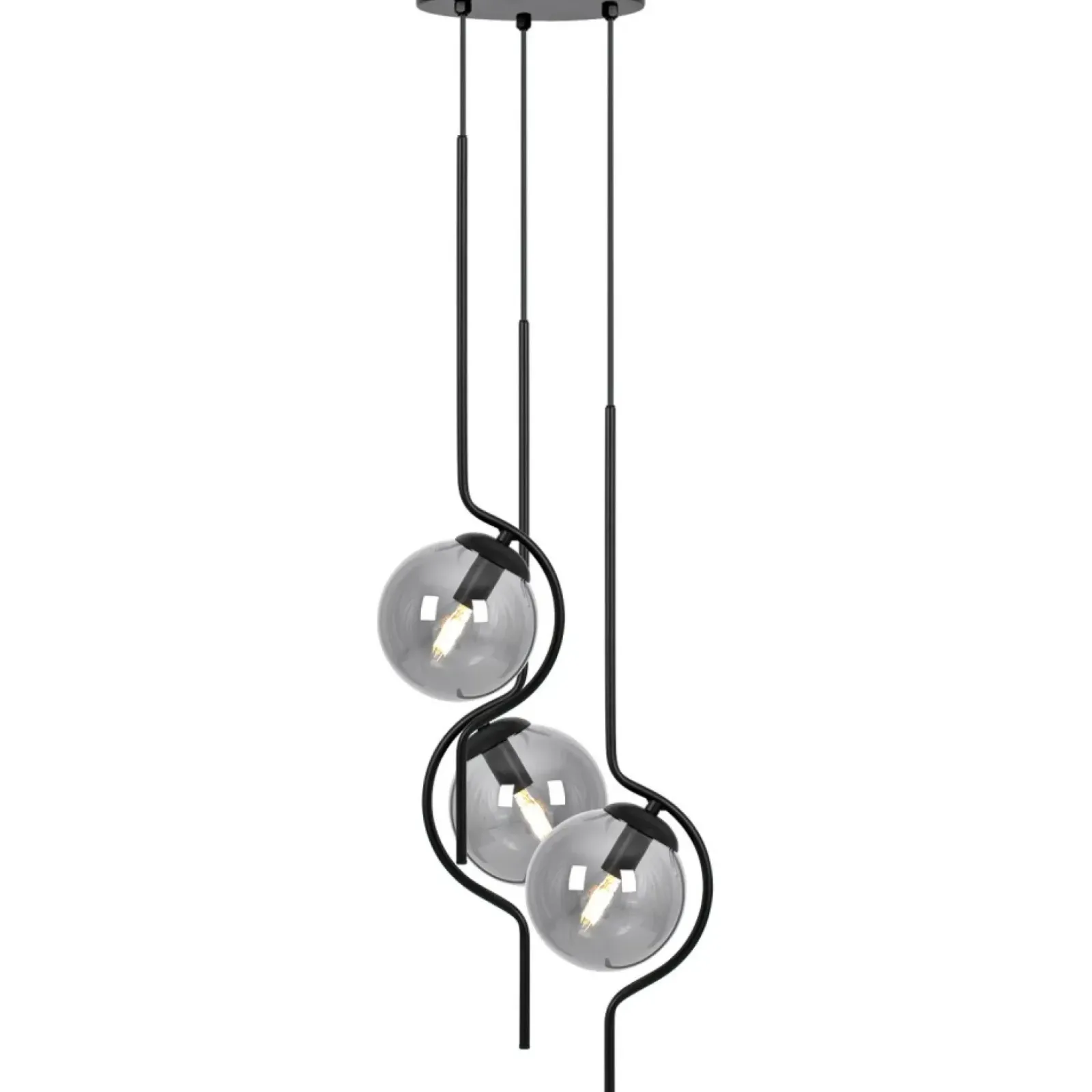 Sklep Kaja Efektowna lampa wisząca z kloszami, nad stół K-5333 z serii NEVA Outlet