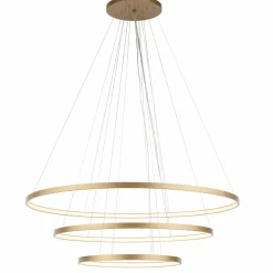Sklep Kaja Efektowna lampa, złote koła ⌀117cm 4000K ANT 5421 z serii AGA Hot