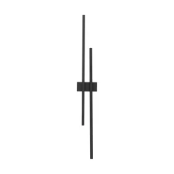 Sklep Kaja Efektowna, ledowa lampa ścienna TK 6626 FLASH BLACK | Kaja Oświetlenie* Lampy Led