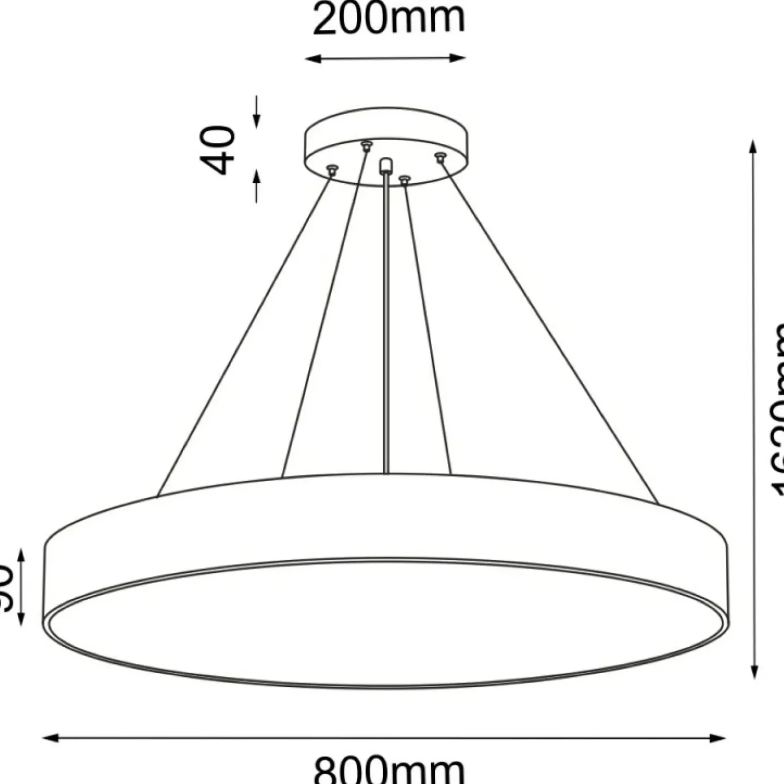 Sklep Kaja Efektowna, złota lampa wisząca ⌀80cm ANT 5094 SENGO | Kaja Oświetlenie Best Sale