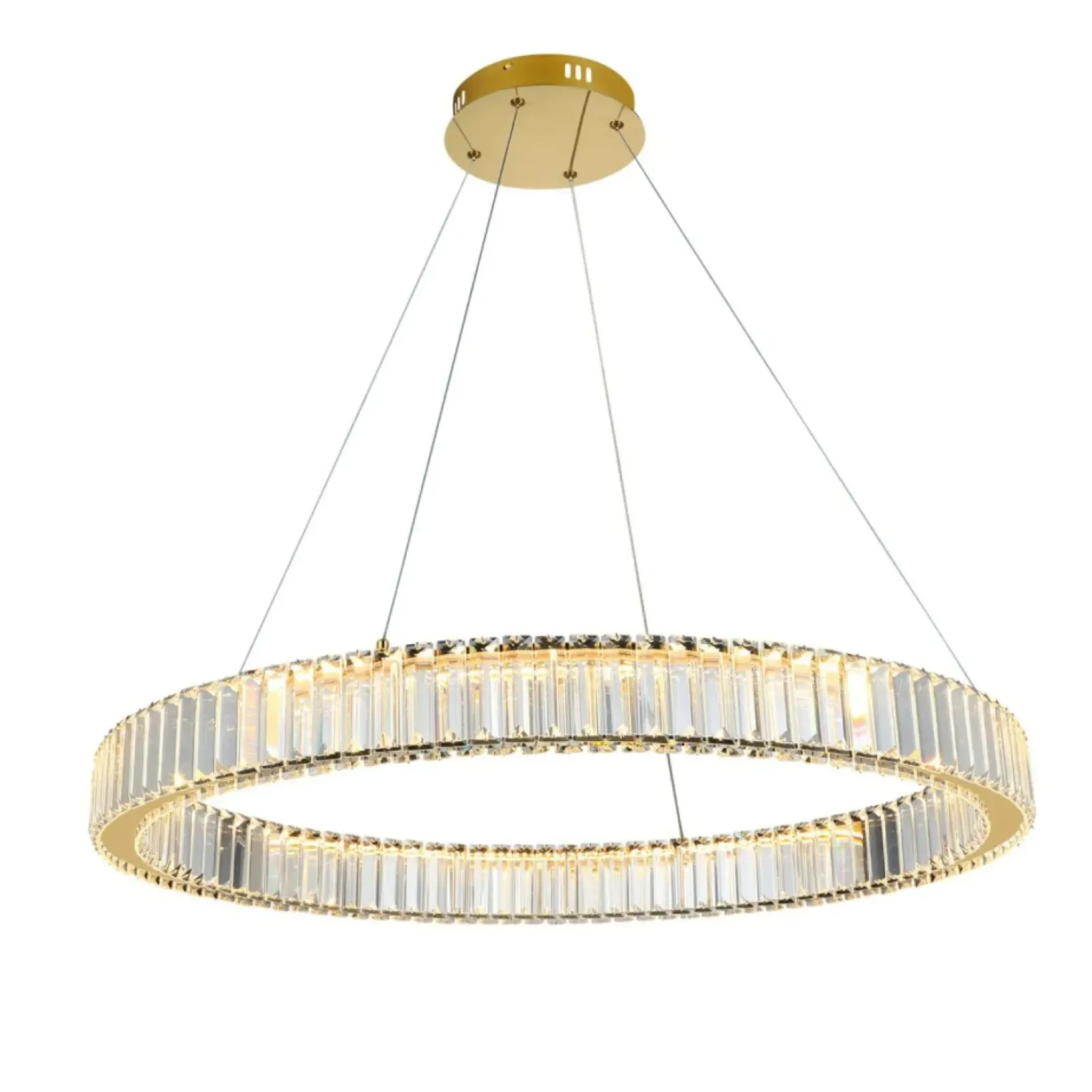 Sklep Kaja Efektowny, kryształowy żyrandol LED ⌀80cm AZ5790 SPARK DIMM | Kaja Outlet