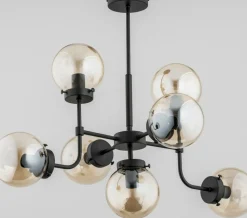 Sklep Kaja Ekstrawagancka lampa sufitowa w czerni AL 25747 | Kaja Clearance
