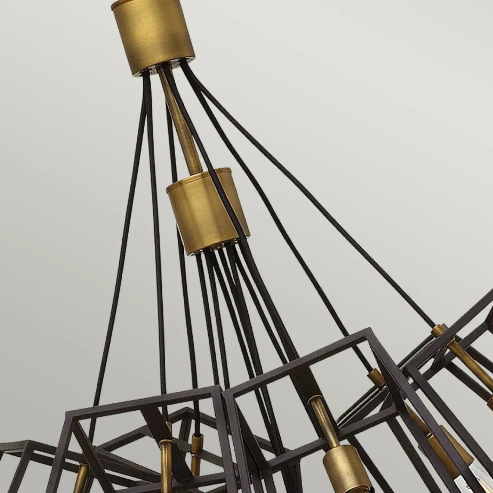 Sklep Kaja Ekstrawagancka lampa wisząca, brąz HK-FULTON-13P z serii FULTON Cheap