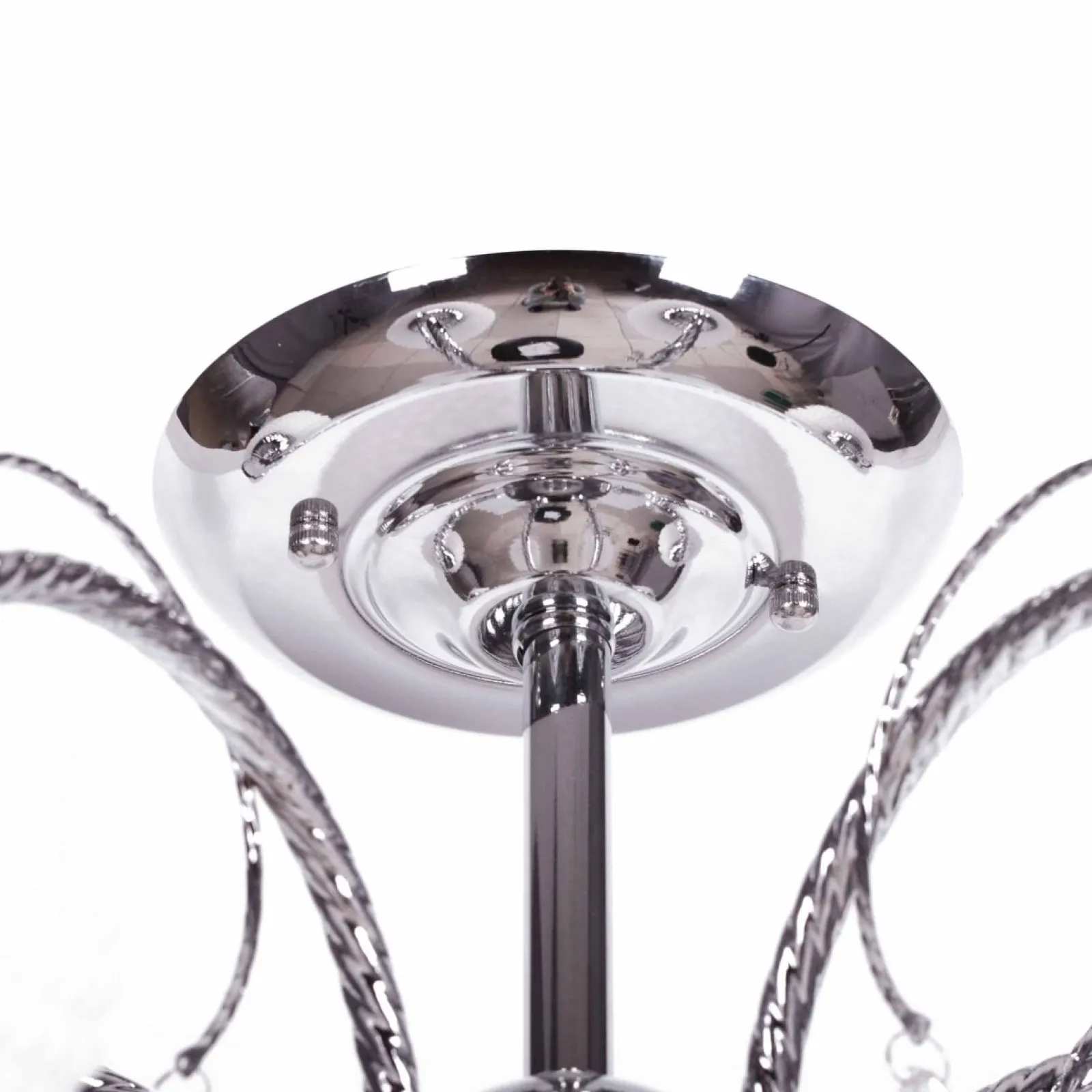Sklep Kaja Elegancka, duża lampa sufitowa K-JSL-6554/5 CHR SUSAN | Kaja* Randole Tradycyjne|Żyrandole Tradycyjne - Retro