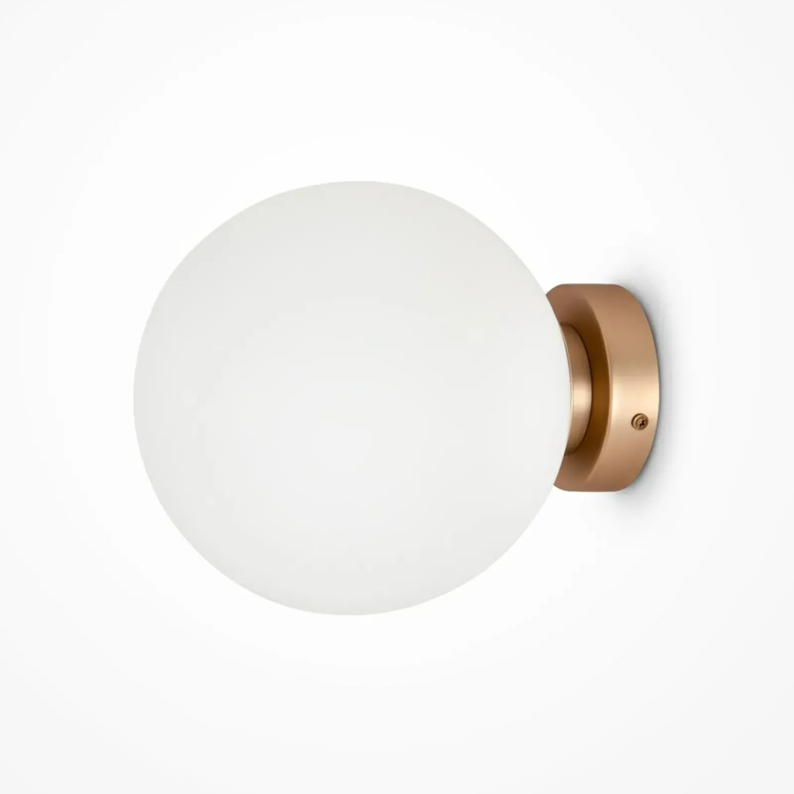 Sklep Kaja Elegancka, kulista lampa ścienna ⌀20cm MOD321WL-01G3 BASIC FORM* Kinkiety Tradycyjne