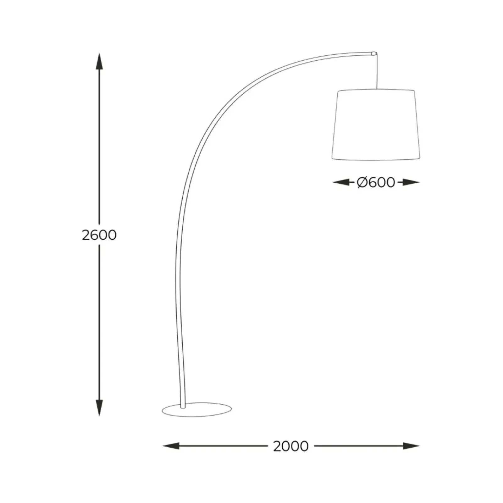 Sklep Kaja Elegancka lampa stojąca idealna za kanapę w salonie 3066 z serii MANG* Lampy Podłogowe Z Abażurem|Tradycyjne Lampy Podłogowe