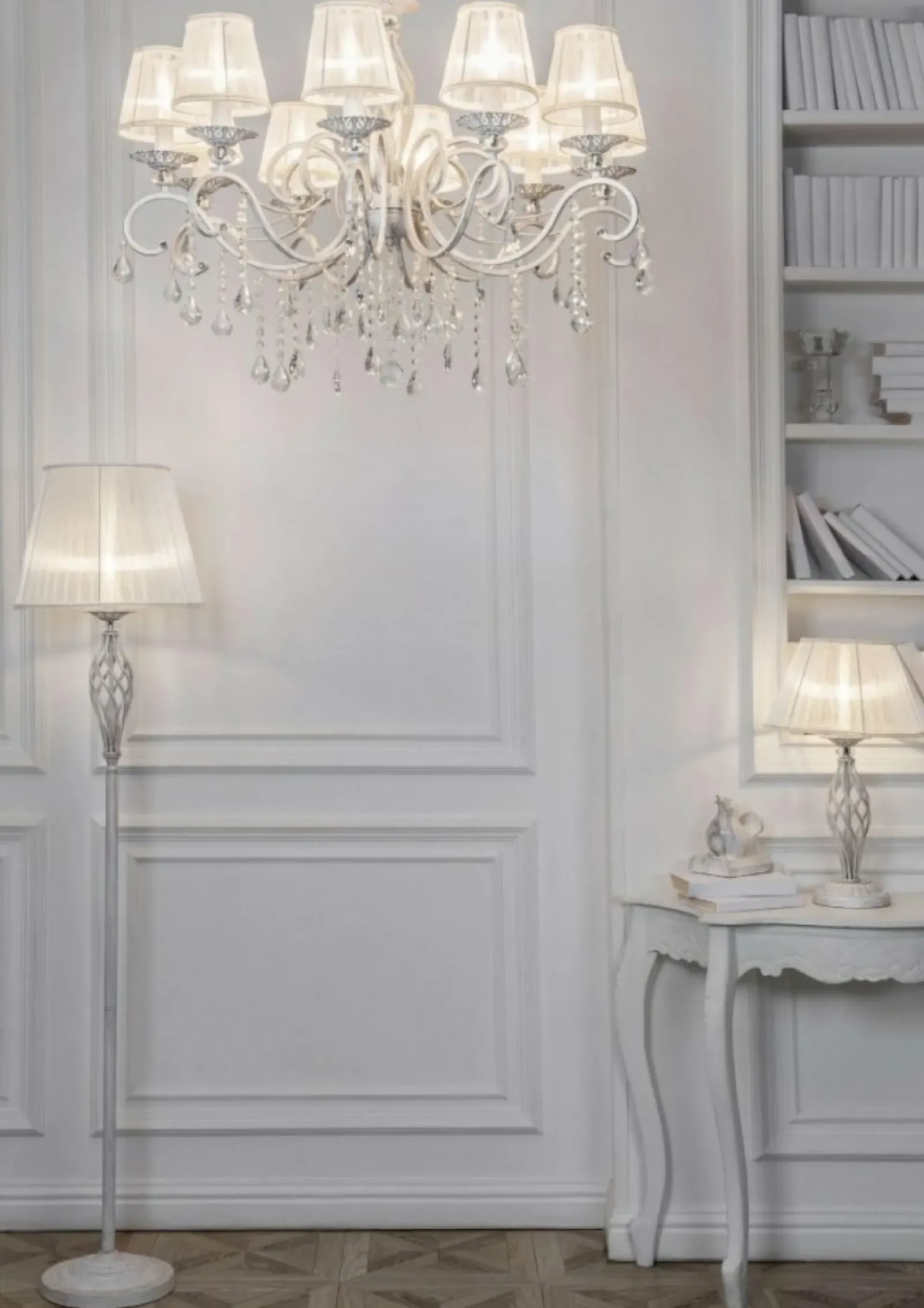Sklep Kaja Elegancka lampa stołowa do salonu ARM247-00-G GRACE | Kaja Oświetlenie* Tradycyjne Lampki Stołowe
