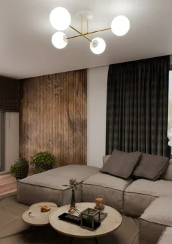 Sklep Kaja Elegancka lampa sufitowa, idealna do sypialni 1234/4 z serii MAGNUM Fashion