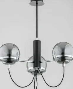 Sklep Kaja Elegancka lampa sufitowa z grafitowymi kloszami AL 28373 | Kaja Cheap