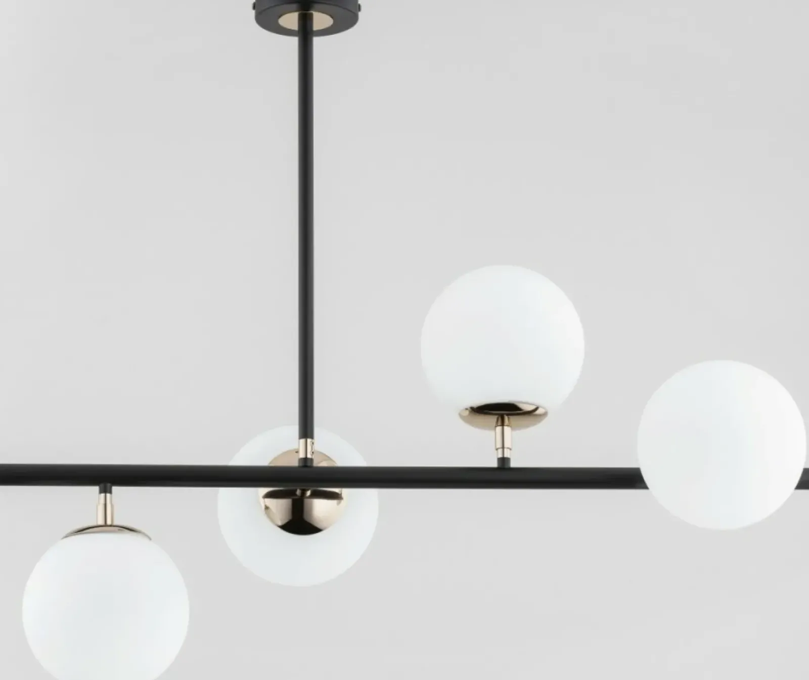 Sklep Kaja Elegancka lampa sufitowa w czerni i złocie AL 63092 | Kaja Shop