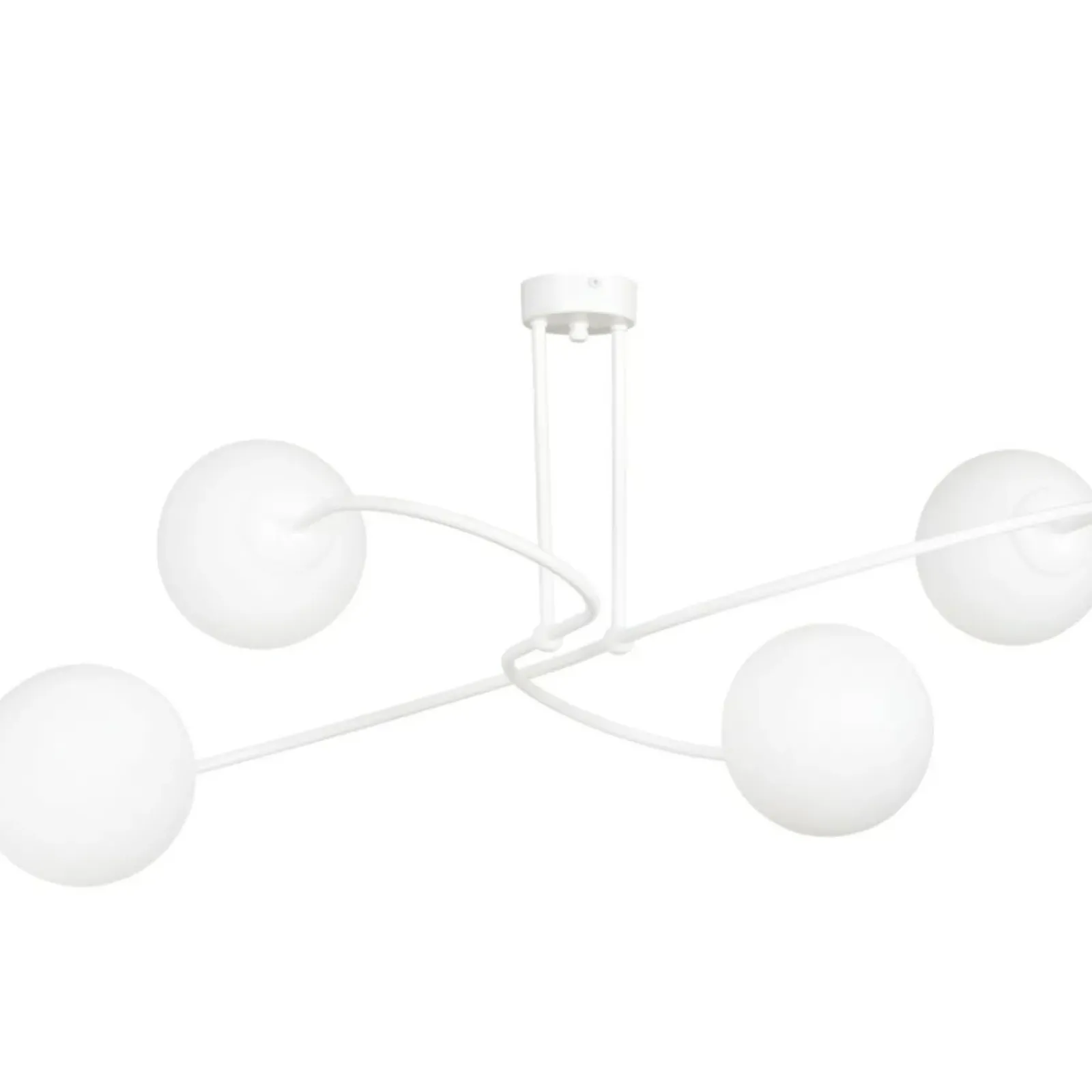 Sklep Kaja Elegancka lampa sufitowa idealna do salonu 734/4W | Kaja Oświetlenie biały Cheap