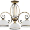Sklep Kaja Elegancka lampa sufitowa do sypialni O2493 W3 PAT INDRA | Kaja* Randole Tradycyjne