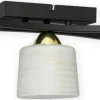 Sklep Kaja Elegancka lampa sufitowa z kloszami O3263 P3 CZA + ZL z serii TALAR* Randole Tradycyjne