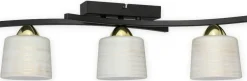 Sklep Kaja Elegancka lampa sufitowa z kloszami O3263 P3 CZA + ZL z serii TALAR* Randole Tradycyjne